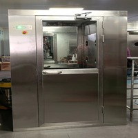 Cabine de douche à air sur mesure à induction infrarouge intelligente pour salle blanche et atelier