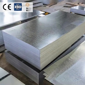 Lamiera in Acciaio Zincato 0.21mm-0.50mm ASTM Z10-Z29 Rivestita in Zinco per Coperture e Tubazioni, Disponibile su Misura - Product Image 1