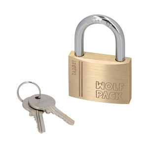 Lucchetto in ottone con arco normale 60 mm. Serie Target - Product Image 3