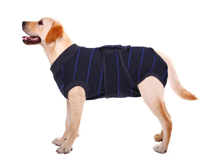 Combinaison de récupération post-opératoire durable en coton <span class=keywords><strong>pour</strong></span> animaux de compagnie, vêtement anti-anxiété <span class=keywords><strong>pour</strong></span> chien, alternative au collier de protection, vente en gros - Product Image 3