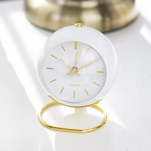 Reloj Despertador Digital Nórdico de Cuarzo con Estampado Dorado para Niños, con Temporizador Luminoso para Sala de Estar, Dormitorio y Escritorio - Product Image 1