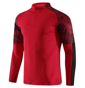 بدلة رياضية لكرة القدم للصغار مع جاكيت بسحاب كامل Abito Con Mezza Zip Giacca Con Mezza بدلة رياضية معزولة بسحاب لتقديم العروض بذلات رياضية قطيفة - Product Image 5