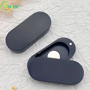 Wholesale Custom <b>Empty</b> Small Metal <b>Box</b> Solid Perfume <b>Box</b> Container Customized Magnetic Solid Perfume Case - Product Image 1