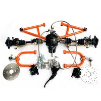 Bras avant de Karting avec frein, nouveauté, pour ATV, UTV, Buggy, Quad, 4WD