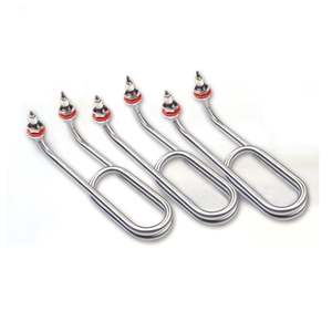 Elemento Calefactor Tubular Recto de Acero Inoxidable Industrial de 220 Voltios y 4000 Vatios - Product Image 2