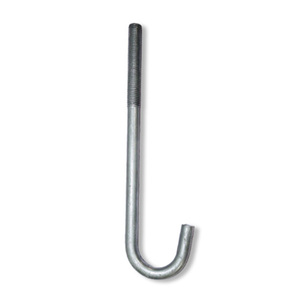 Boulon d'ancrage en acier au carbone de type J L, boulon encastré personnalisé pour la construction de bâtiments, fixations pour fondations - Product Image 3