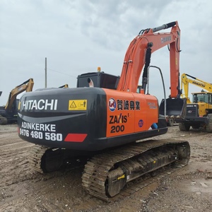 Le ZX200 bien entretenu fonctionne efficacement Excavatrice d'occasion originale Hitachi ZX200-6 bon prix à vendre - Product Image 2
