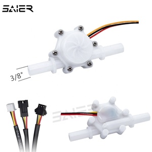 POM <span class=keywords><strong>3</strong></span>/8 inç Hall Etkili Sıvı Akış Sensörü, Bira Makinesi ve Şarap Makinesi için Plastik Gıda Sınıfı Su Akış Sensörü - Product Image 6