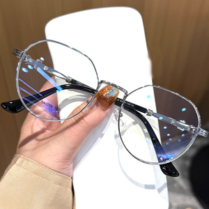 SKYWAY 2025トレンド反射防止金属眼鏡フレーム眼鏡ブルーライトブロッキングコンピューター処方眼鏡 - Product Image 2