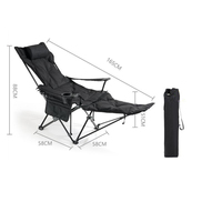 Personnalisé de haute qualité portable de luxe loisirs zéro gravité salon d'extérieur pêche inclinable pliant camping jardin chaises de plage