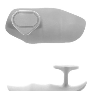 Ejercitador de agarre de mano de 3.62in x 2in, protector de palma antideslizante de goma, entrenador de dedos para adultos, fitness, levantamiento de pesas - Product Image 2