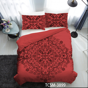 Gran oferta, tapiz de <span class=keywords><strong>Mandala</strong></span>, juego de cama de tela de algodón, juego de sábanas con dos fundas de almohada, colcha Bohemia Dabu, funda de cama - Product Image 6