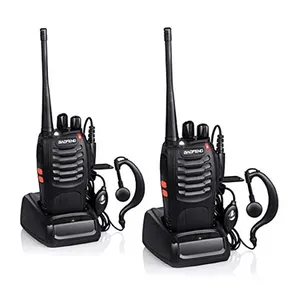 Venta al por mayor walkie talkie 5 millas-16 canales de Baofeng 400,00-470,00 MHz walkie-talkie BF-888s impermeable de dos vías de radio