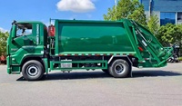 Camion à ordures compacteur ISUZUUU 6X4 4X4 LHD RHD Euro6 Euro5, personnalisable pour l'exportation, Ventes directes Fabricant