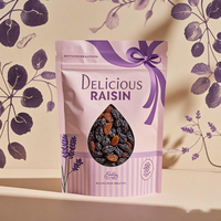 Impression personnalisée Super Alimentaire Dattes Rouges Séchées Prunes Fruit Snack Gummy Réutilisable Debout PE PET Zipper Mylar Sac d'Emballage