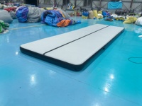 Colchoneta Inflable para Gimnasia Airtrack con Bomba de Aire, Tamaño Personalizado, Colchoneta Airtrack para Clases de Danza
