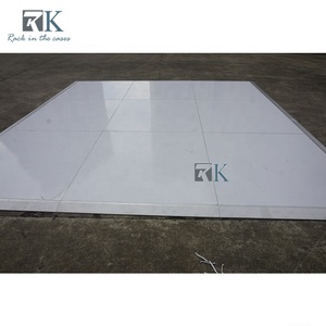 Pista de baile de madera de 1M * 1m con borde de aluminio Pista de baile firme portátil - Product Image 5