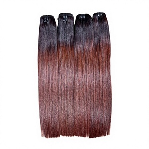Extensions de cheveux humains vietnamiens de qualité supérieure, tissées, naturelles, lisses et soyeuses, double épaisseur, directement de l'usine - Product Image 6