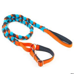 Jouets pour chiens colorés personnalisés, accessoires pour animaux de compagnie, <span class=keywords><strong>laisse</strong></span> <span class=keywords><strong>en</strong></span> polaire tressée 3-<span class=keywords><strong>en</strong></span>-1, parfaite pour les départs <span class=keywords><strong>en</strong></span> agilité - Product Image 3
