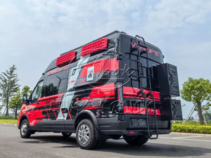 รถบ้านหรู FORDD พรีเมียม แกลมปิ้งคาราวาน สำหรับการพักผ่อนหย่อนใจ พื้นที่กว้างขวาง เหมาะสำหรับการเดินทางแบบครอบครัว ใช้ในรีสอร์ท - Product Image 2