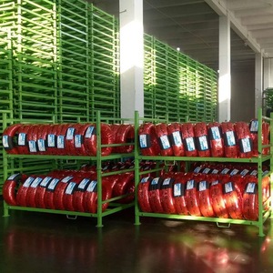 إطارات فولاذية قابلة للطي بسعة كبيرة مخصصة مع إطار شاحنة مع مسحوق مغلفة رف تخزين OEM ODM - Product Image 6