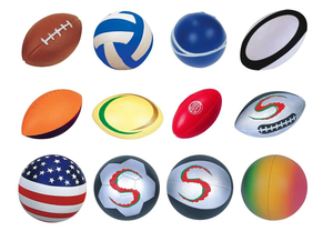 Promotion Usine : Balles <span class=keywords><strong>Anti</strong></span>-<span class=keywords><strong>Stress</strong></span> en Mousse PU Souple en Forme de <span class=keywords><strong>Ballon</strong></span>, Personnalisables avec Logo, pour Enfants et Adultes, Jouets de Sport - Product Image 2