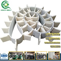 Baffle personnalisé en usine pour courroie synchrone à crans T10 T20 AT10 AT20 en PU