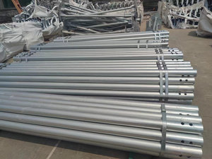 Cọc rào bò thép mạ kẽm thiết kế hiện đại, ống thép mạ kẽm nhúng nóng dùng làm giàn giáo - Product Image 3