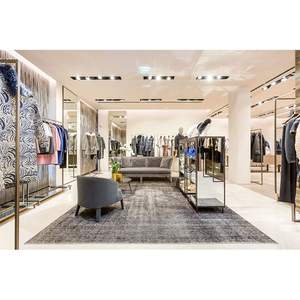 Uniquedisplay-estante de exhibición de <span class=keywords><strong>ropa</strong></span> montado en la pared para mujer, para tienda de <span class=keywords><strong>ropa</strong></span> moderna, con diseño de interiores, a precio de fábrica - Product Image 3