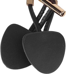 PU Leather Sew On <b>Toggles</b> Closures Vintage Sew On <b>Toggles</b> With Metal Buttons Sewing Accessories For Knitwear Windbreaker Padded - Product Image 6