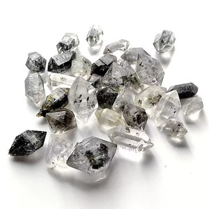 Bloque <span class=keywords><strong>de</strong></span> Cristal <span class=keywords><strong>de</strong></span> Cuarzo Doble 100% Natural, Diamante Herkimer, Cuarzo Transparente Brillante, <span class=keywords><strong>Piedras</strong></span> <span class=keywords><strong>de</strong></span> Chakra, Feng Shui, PIEDRA NATURAL - Product Image 1