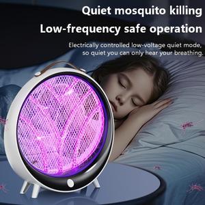 Nouvelle raquette anti-moustiques rechargeable pour l'Afrique, lampe UV, tue-moustiques électrique d'intérieur et d'extérieur, en stock - Product Image 1