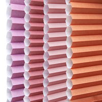 Tissu en polyester alvéolé pour stores, isolation phonique, protection solaire, matériau occultant pour la confection sur mesure de rideaux de fenêtre