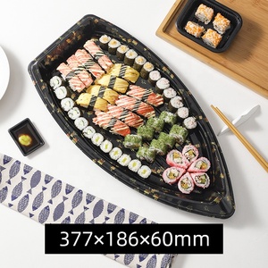 <span class=keywords><strong>Plateau</strong></span> à sushi extra-large Huafeng HF-7104 - Couvercle anti-buée pour sashimi et plateaux <span class=keywords><strong>de</strong></span> fruits <span class=keywords><strong>de</strong></span> <span class=keywords><strong>mer</strong></span> à <span class=keywords><strong>emporter</strong></span> - Product Image 5