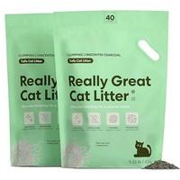 Litière pour chat en tofu de qualité export, norme internationale, écologique, biodégradable, faible teneur en poussière, agglomération rapide, jetable aux toilettes, désodorisante