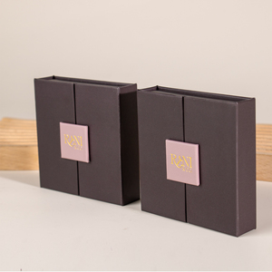 Wholesale Custom Logo Luxury Recyclable Paper Jewelry Box Packaging with New Dual-Opening for Jewelry <strong>Rings</strong> <strong>Storage</strong> - Product Image 2