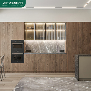 Stijlvol Modern Design Op Maat Gemaakte Lak Keukenkasten Functionele Opslag Mdf Karkas Laminaat Omvat Kraan Voor Thuisgebruik - Product Image 2