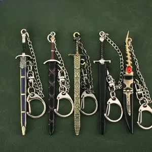 Juego tronos arma modelo Oathkeeper <span class=keywords><strong>Longclaw</strong></span> espada llavero Mini llavero de Metal - Product Image 1
