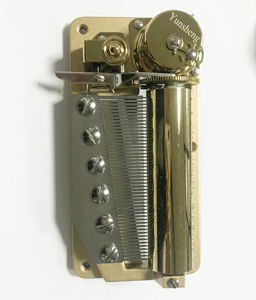 Boîte à musique <span class=keywords><strong>de</strong></span> luxe Yunshng Brand Golden 50 Note avec mécanisme - Product Image 3