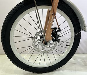 Alta qualità retrò Coco Donna bicicletta stile classico per adulti e giovani bici con freni a disco in acciaio forcella in plastica cestino - Product Image 6