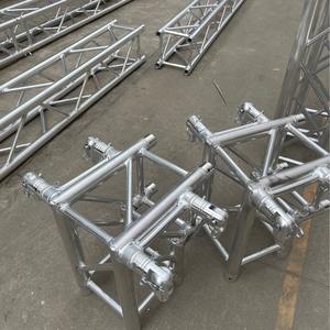 Kit de connecteurs coniques en aluminium robuste pour structure de toit de scène et structures d'éclairage avec goupille de verrouillage et clip en R - Product Image 4