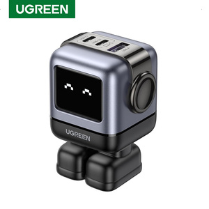 ขายดี ที่ชาร์จโทรศัพท์แบบดิจิตอล 65W ชาร์จเร็ว GaN 100-240V หุ่นยนต์อัจฉริยะติดผนัง พร้อม PWM สำหรับ CD361/15579 ชาร์จเร็ว 65w - Product Image 1
