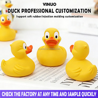 Offre Spéciale 2026 : Canard Géant Personnalisé en Caoutchouc avec Logo et Forme – Jouet de Bain Flottant Sonore pour Enfants – Cadeau Promotionnel en Gros