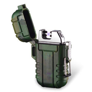 Pemantik Rokok Elektrik, USB Dapat Diisi Ulang, Busur Ganda, Luar Ruangan Tahan Angin Flameless Plasma Tahan Air Kompor Kemah - Product Image 2