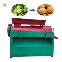 Pecan Shelling Machine Equipment, Green Walnut Huller