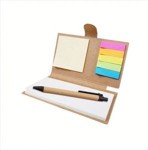 Bloc de Notas Autoadhesivo con Logotipo Personalizado, Libreta con Bolígrafo, Regalos Promocionales, Logotipo Personalizado - Product Image 3