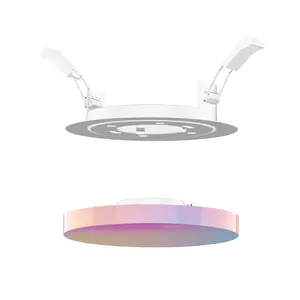 Luz de holofote ultrafina 3000k, regulável por atacado, rgb, gx53, tuya, 5w, 6w, 7w, 10w, gx53, downlight