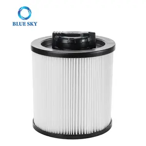 High Efficiency DXVC6910 Cartridge Filter Replacement for DeWalt 6-16 Gallon Wet/Dry Fine Dust Filter DXV06P DXV09P DXV10P