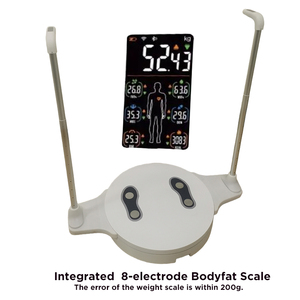 Plataforma Giratoria BKL <span class=keywords><strong>de</strong></span> 60 cm con 8 Electrodos y Rotación <span class=keywords><strong>de</strong></span> 360° para Escáner <span class=keywords><strong>Corporal</strong></span> 3D, con Báscula <span class=keywords><strong>de</strong></span> Alta Precisión, OEM - Product Image 1