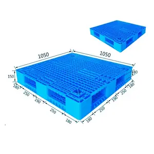 Zware Koude Kamer Opslag 1500Kg Plastic Lade Pallet